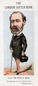 Albert Edward, Prins van Wales, 1874 door Faustin