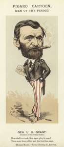 Karikatuur van Ulysses S Grant