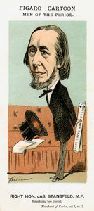 James Stansfeld, Britse politicus, c1871-1874