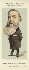 Portret van H C E Childers