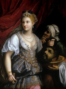 Judith met het Hoofd van Holofernes, ca. 1600 door Fede Galizia