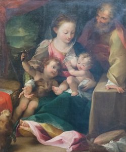 Heilige Familie en Sint Jan de Doper
