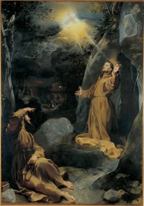 Sint Franciscus van Assisi ontvangt stigmata door Federico Fiori Barocci or Baroccio