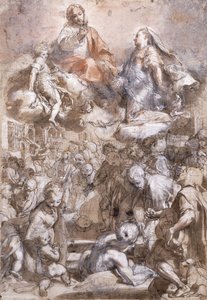 De Madonna del Popolo door Federico Fiori Barocci or Baroccio
