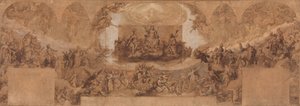 Paradijs, 1565-77 door Federico Zuccaro