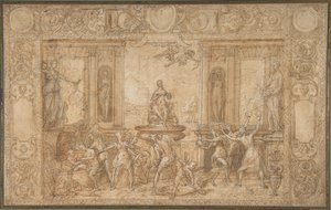 Studie voor De allegorie van de lente, 1579
