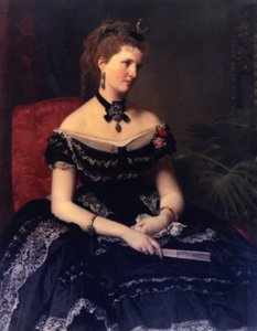 Matilde de Aguilera y Gamboa, Vrouwe van Fontagud door Federico de Madrazo y Kuntz