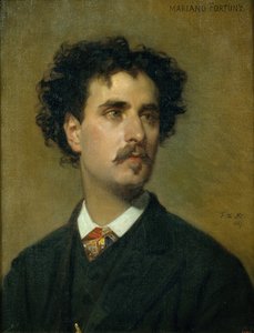 Portret van Marià Fortuny door Federico de Madrazo y Kuntz