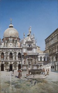 Binnenplaats van het Dogenpaleis, Venetië