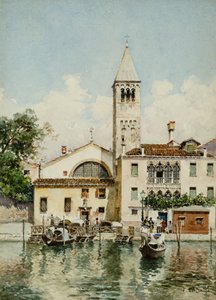 San Samuele, Venetië door Federico del Campo