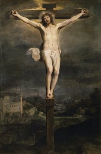 Christus aan het kruis door Federigo Barocci
