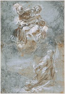 Het Wonder van de Heilige Gordel door Federigo Barocci