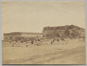 Ommuring van Generaal-majoor Sir Hugh Wheeler in Cawnpore