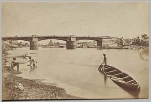 De IJzeren Brug door Felice A. Beato
