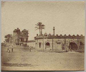 De Secundra Bagh, met de Breuk en Poort door Felice A. Beato