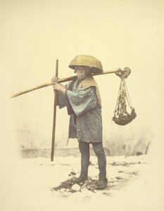 [Een Japanse contractarbeider]. door Felice Beato