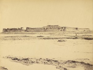 Exterieur van het Noordfort Peiko-rivier, Engelse en Franse ingang, 21 augustus 1860