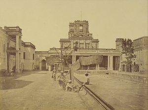 Interieur van de Ferad Buksh door Felice Beato