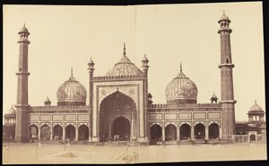 Jumma Musjid door Felice Beato