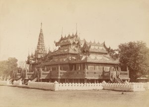 School van Koning Thibaw Min Nu Gebruikt als Kerk