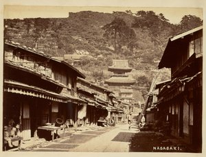 Nagasaki door Felice Beato