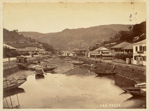 Ora-Creek door Felice Beato