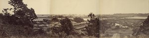 Panorama, Yokohama vanaf Governors Hill