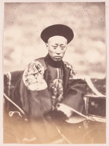 Prins Gong Qinwang van China, 1860 door Felice Beato