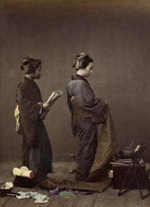 De obi of gordel omdoen door Felice Beato