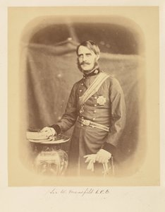 Sir W. Mansfield, K.C.B. door Felice Beato