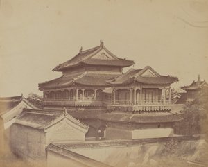 Tempel van Confucius, Peking, oktober 1860