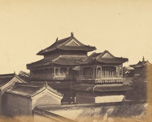 Tempel van Confucius, Peking, Oktober 1860