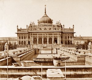 De Husainabad Emambara en het Graf van Mahomed Ali Khan, Lucknow