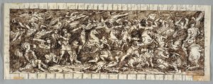 Battaglia (Slag) door Felice Giani