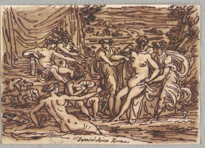 Diana en Callisto, naar Domenichino
