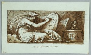 Minerva door Felice Giani