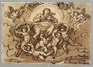 De Aankondiging aan de Maagd, Na Guido Reni