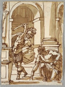 De Dood van Archimedes door Felice Giani
