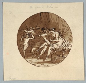De bruiloft van Hebe en Hercules