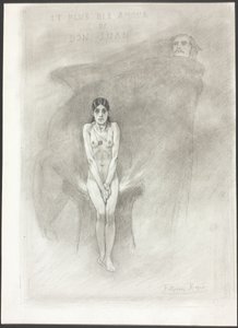 De Grootste Liefde van Don Juan door Félicien Rops