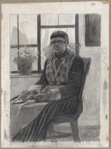 De kantwerkster