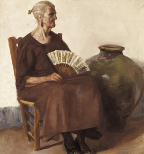 Zittende vrouw, 20e eeuw