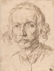 Portret van een Man door Felipe Gomez de Valencia