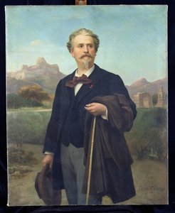 Portret van Frederic Mistral (1830-1914) 1885