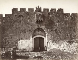 De Sint-Stefanuspoort in Jeruzalem