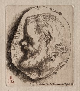 Charles Meryon door Felix Bracquemond