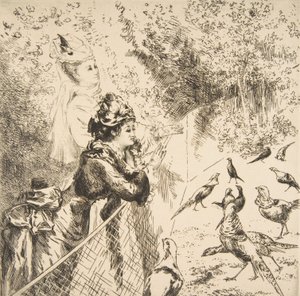 In de dierentuin, ca. 1873