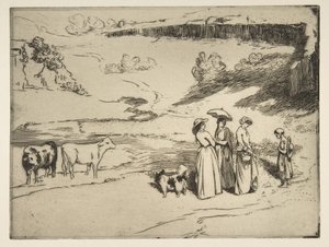 Les Demoiselles du village, 1869
