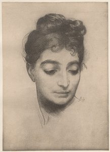 Portret door Felix Bracquemond