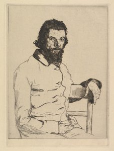 Portret van Charles Meryon, 1853